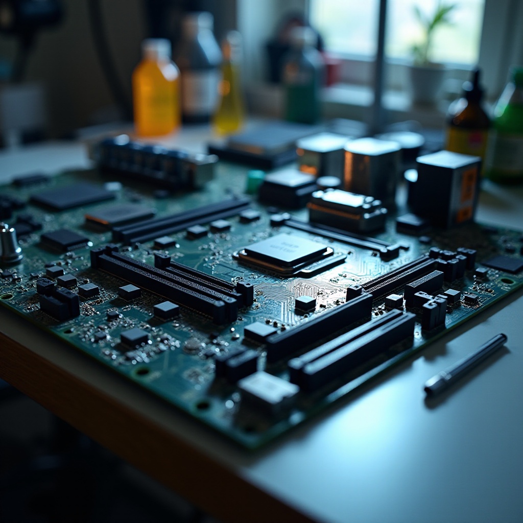 메인보드가 CPU 없이 부팅되나요