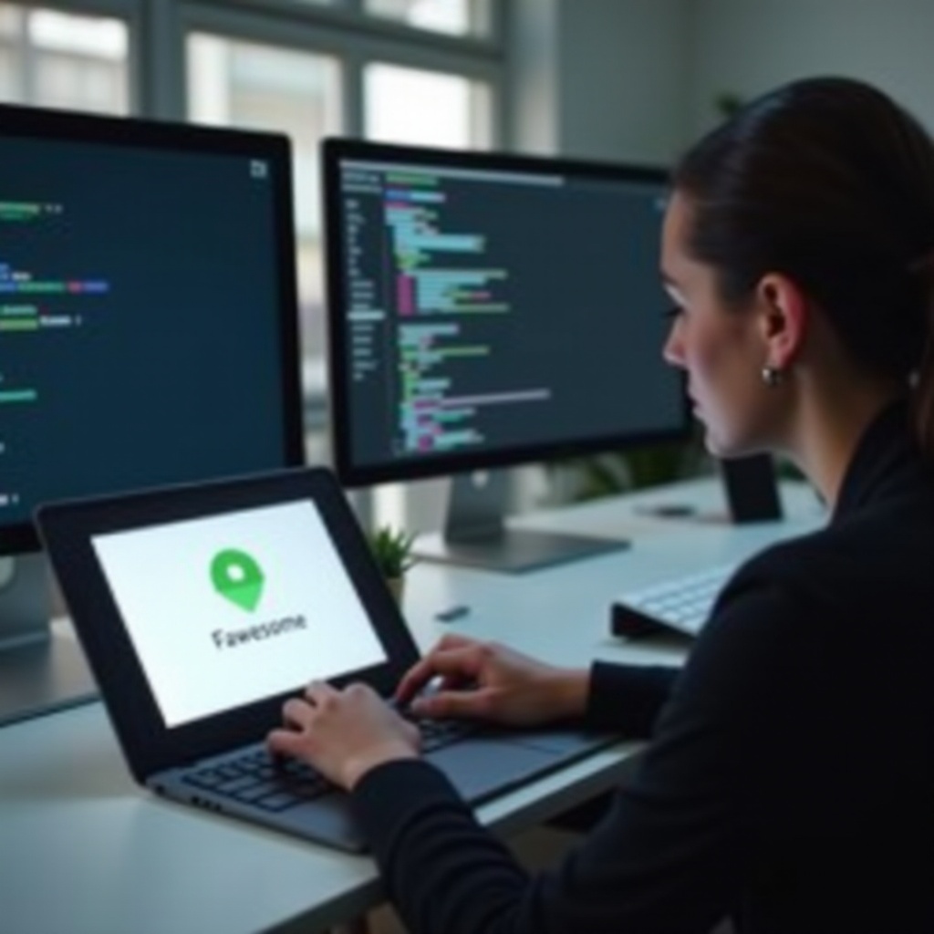 fawesomeアプリがChromebookのAndroidで動作しないのはなぜですか
