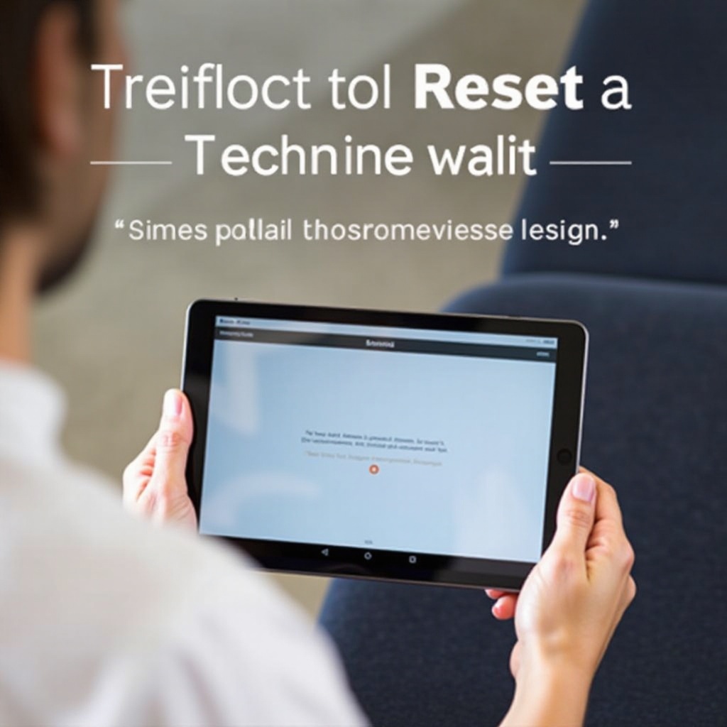 パスワードなしでギャラクシータブレットをリセットする方法