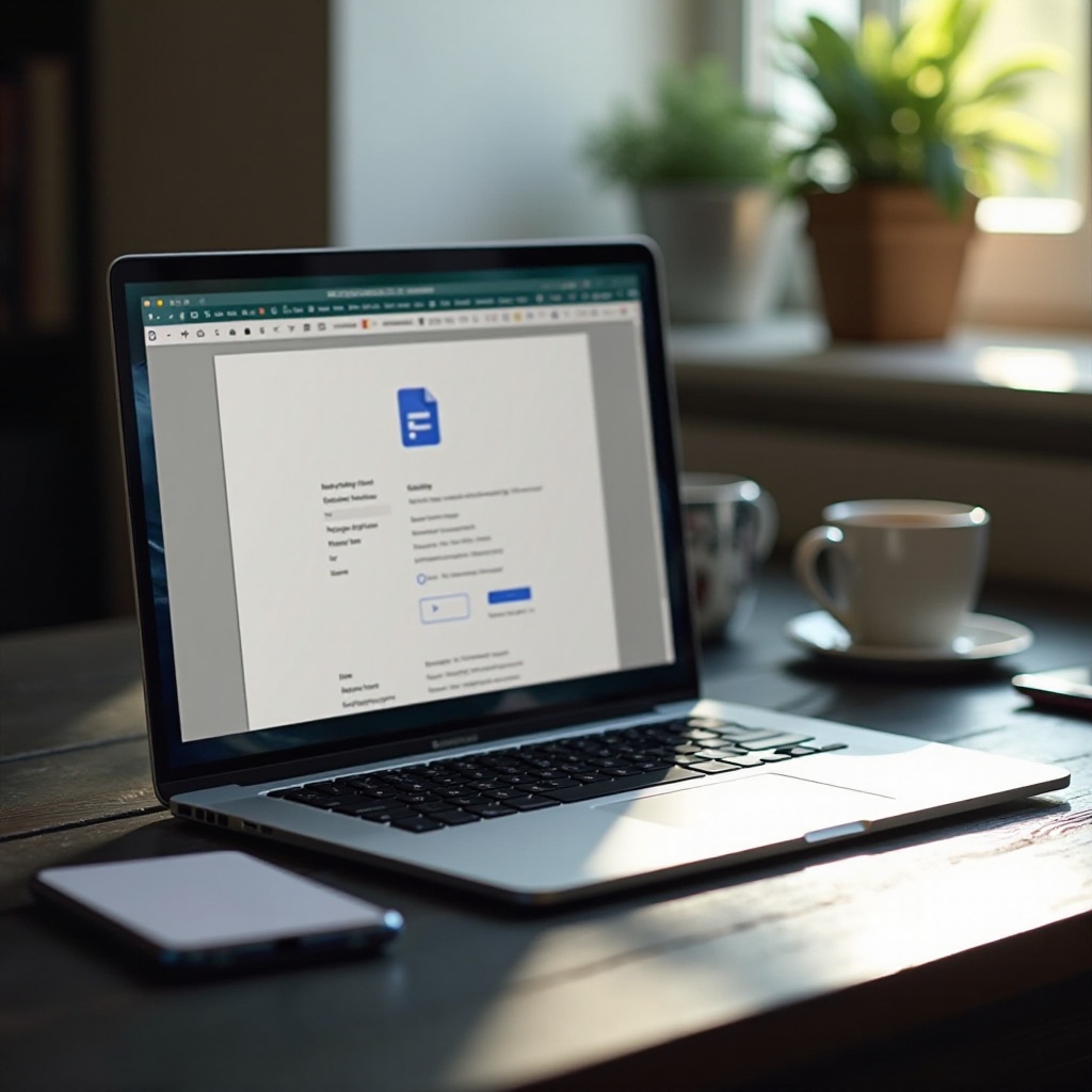 วิธีดาวน์โหลด Google Docs บน MacBook