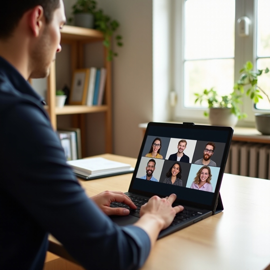 zoom görüşmeleri için temel tablet