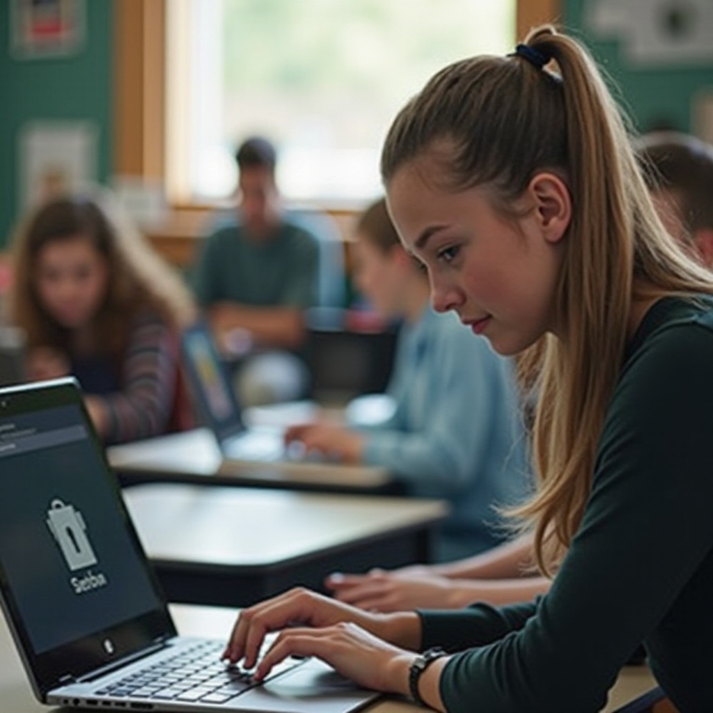 cara mengakses situs web yang diblokir di Chromebook sekolah